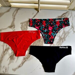 Hurley Woman’s Underwear. Size L Junior 12-14